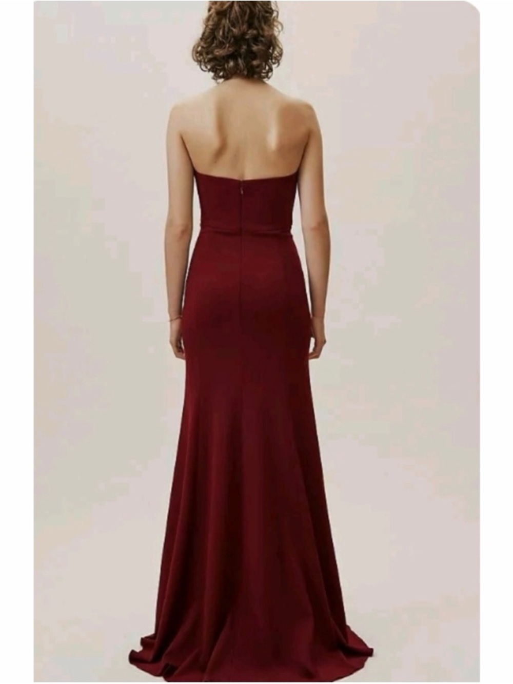 Anthropologie BHLDN Delilah Strapless Maxi Dress Gown Plus Size 16 NWT - Picture 7 of 9